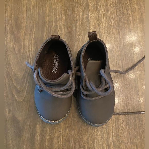 Gymboree brown lace boots for Baby or Toddler - Size 4 - Picture 3 of 3